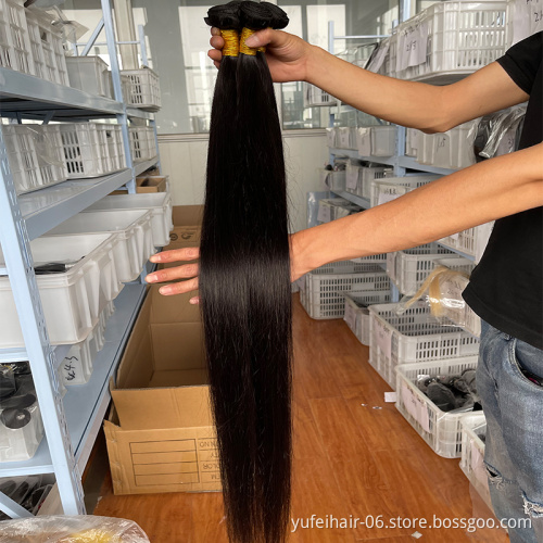 Wholesale 10a Grade Cuticle Aligned Vendors Raw Virgin Brazilian hair bundles Long 40 inch Straight Human Hair in mozambique